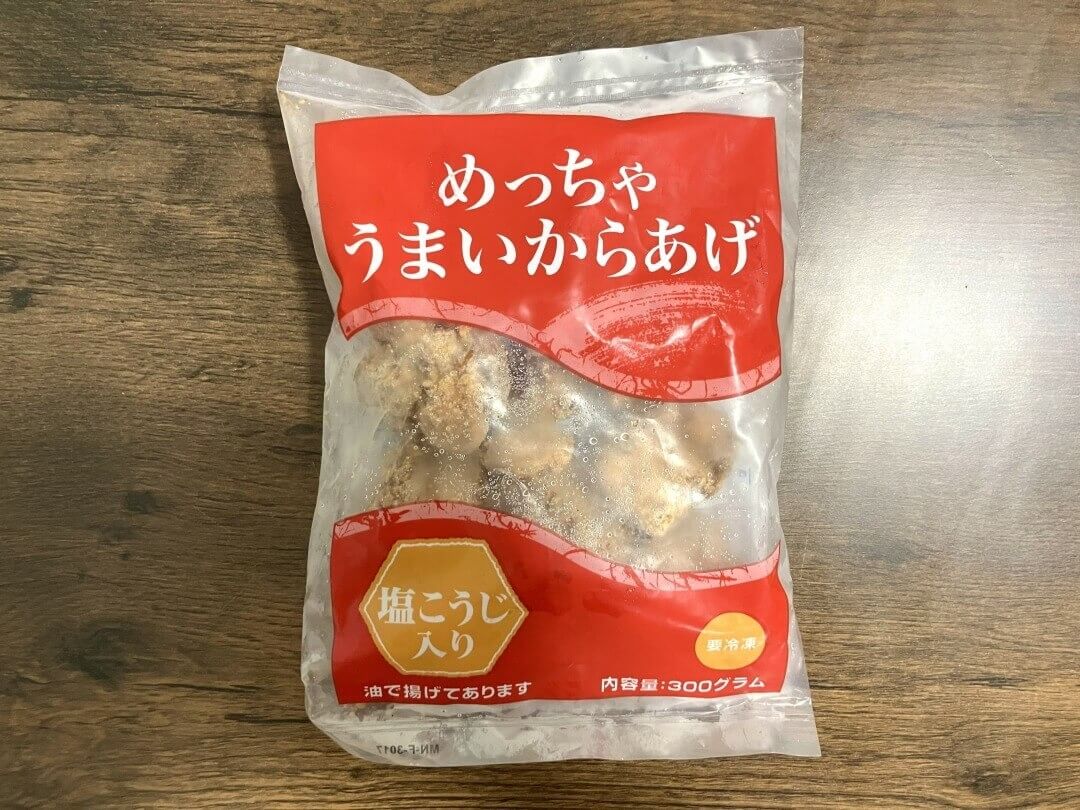 コープデリめっちゃうまいからあげ（塩こうじ入り冷凍唐揚げ）